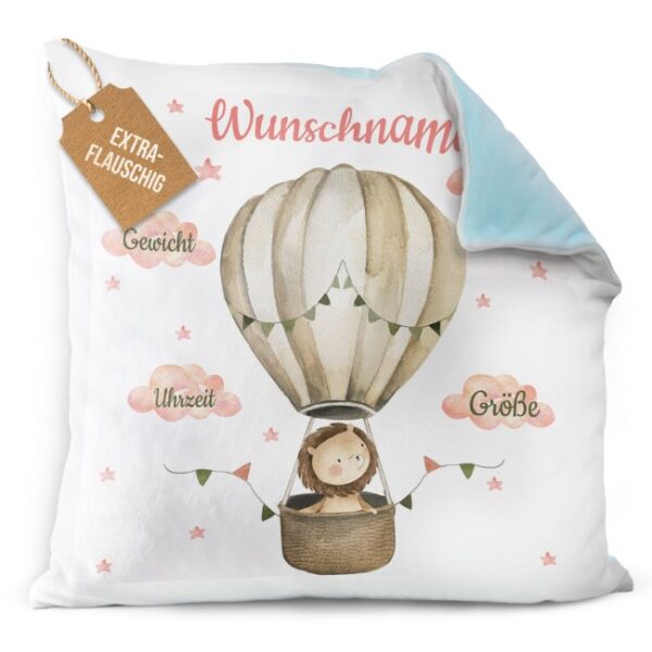 Süßes Geschenk zur Geburt für Mädchen- mit diesem Baby-Geschenk zur Geburt liegst Du garantiert richtig. Das liebevoll designte Fotokissen mit...