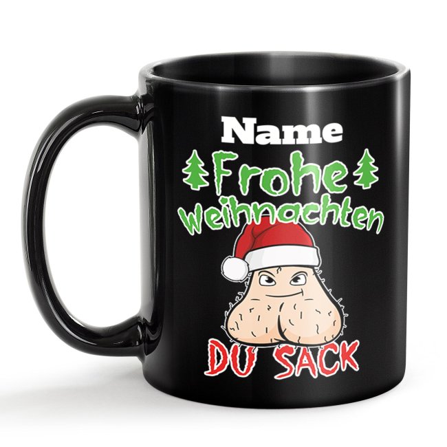 Du bist auf der Suche nach einem lustigen Weihnachtsgeschenk für deinen Partner oder Kumpels? Dann ist unsere hochwertige Keramiktasse in schwarz...