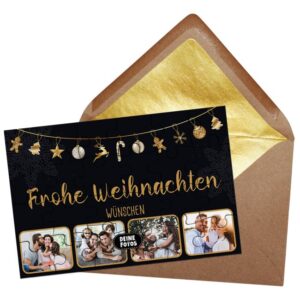 Ein personalisiertes Puzzle mit schönem Weihnachtsmotiv aus 24 Teilen als persönliches Weihnachtsgeschenk. Überrasche den Partner oder die...