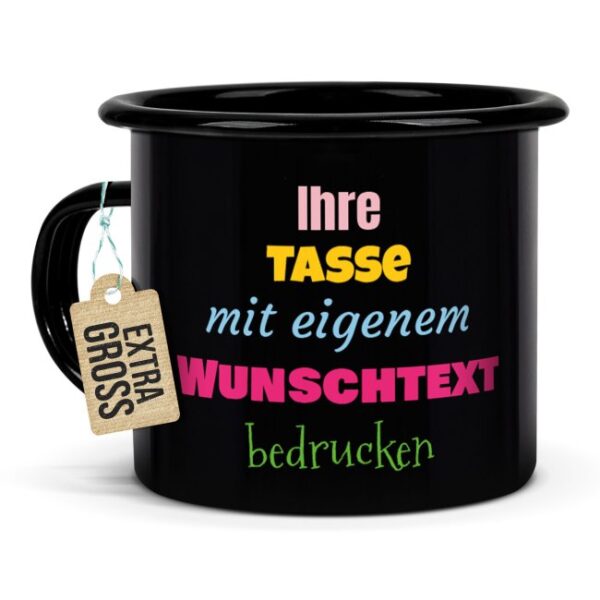 Nostalgie und Moderne sind in nur einer Tasse untergebracht - Denn die Emaille-Tasse steht wieder voll im Trend. Unsere originellen