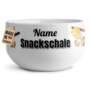 Diese lustig bedruckte Müslischale Snackschale" ist eine tolle Möglichkeit