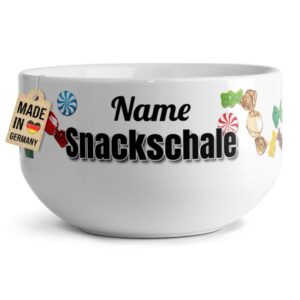 Diese lustig bedruckte Müslischale Snackschale" ist eine tolle Möglichkeit