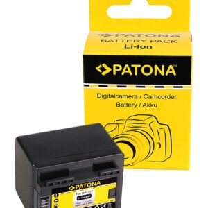 PATONA Akku f. Canon BP-727 Canon HF R36 HF38 HF306 HFR46 HF48 HF406 Der Akku ist mit Markenzellen der Güteklasse A bestückt