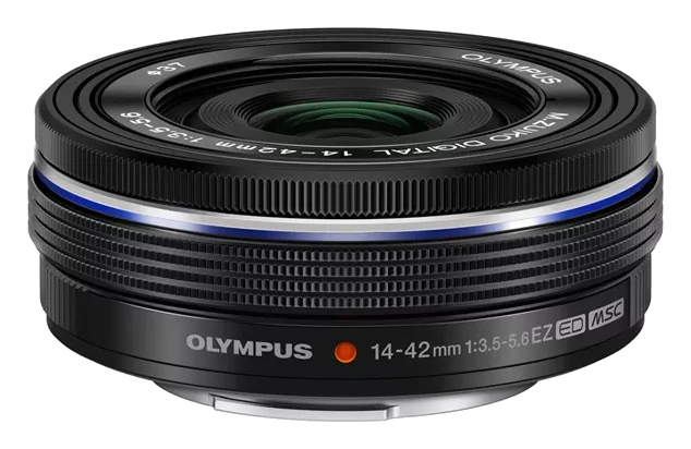 Das Objektiv zum Mitnehmen Das M. Zuiko Digital ED 14-42mm F3.5-5.6 EZ Pancake Objektiv von Olympus verfügt über einen 3-fach Zoom mit überragender Bildqualität - damit