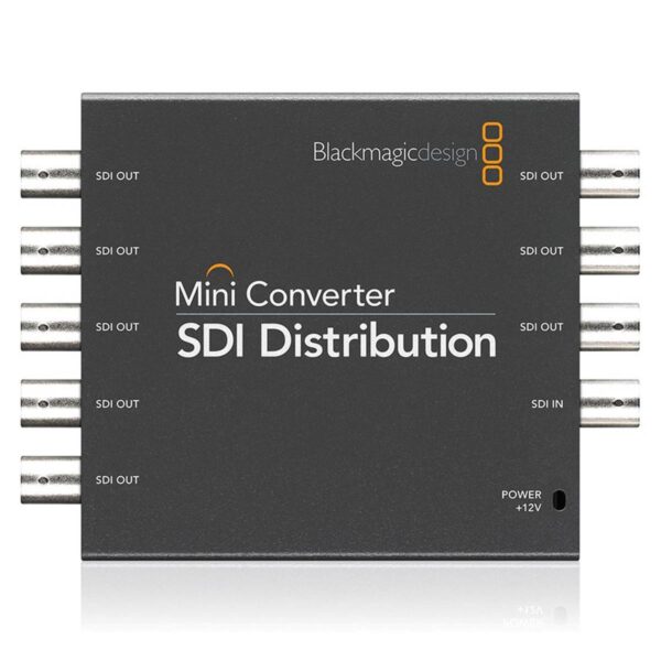 Ab sofort ist die gleichzeitige Verteilung von Signalen eines einzelnen SD- oder HD-SDI-Anschlusses an zu bis acht verschiedene SDI-Ausgänge möglich Sie erhalten ein echtes