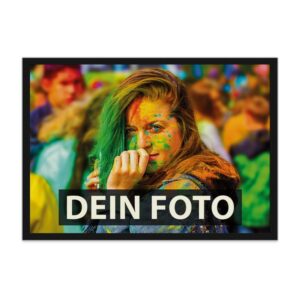 Entrez-vous und Herzlich willkommen bei uns! Langweilige Fußmatten sind längst out! Wir bedrucken Deinen ultimativen Fußabtreter mit Deinem Foto