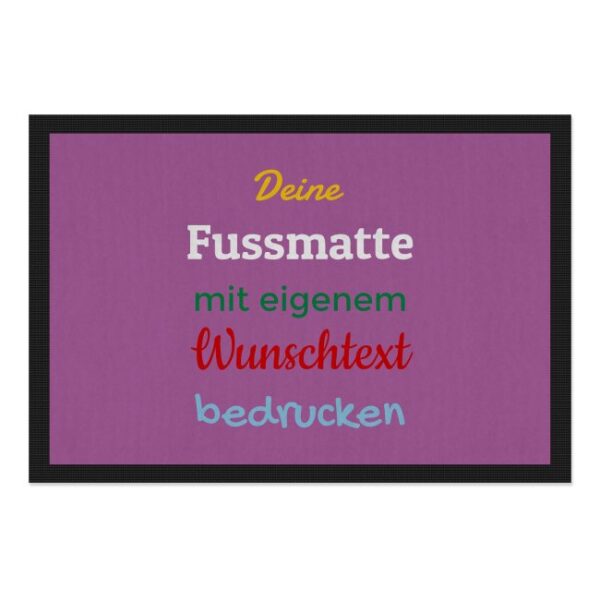 Entrez-vous und Herzlich willkommen bei uns! Langweilige Fußmatten sind längst out - Das findest du auch? Dann gestalte in unserem Designer deine...