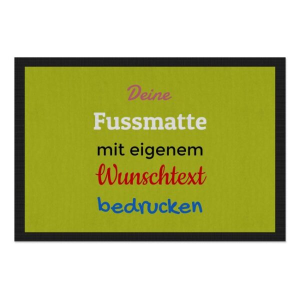 Entrez-vous und Herzlich willkommen bei uns! Langweilige Fußmatten sind längst out - Das findest du auch? Dann gestalte in unserem Designer deine...