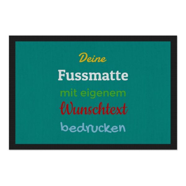 Entrez-vous und Herzlich willkommen bei uns! Langweilige Fußmatten sind längst out - Das findest du auch? Dann gestalte in unserem Designer deine...