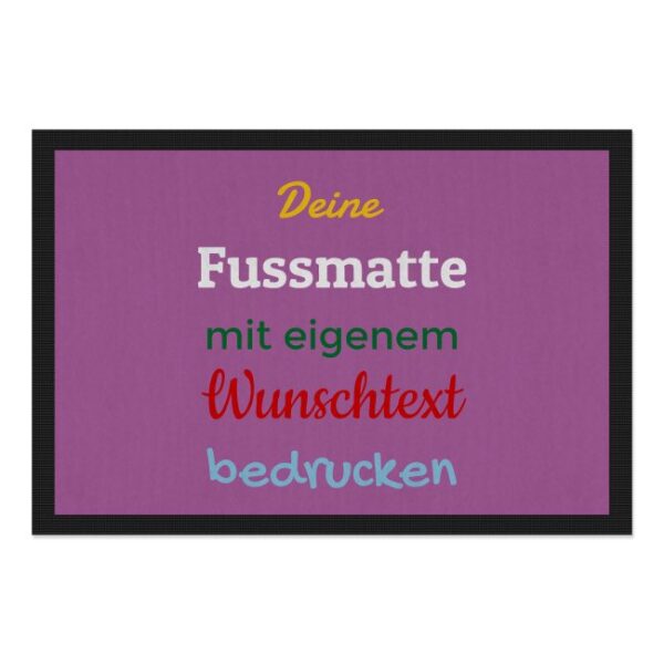 Entrez-vous und Herzlich willkommen bei uns! Langweilige Fußmatten sind längst out - Das findest du auch? Dann gestalte in unserem Designer deine...