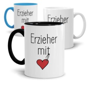 Diese Spruchtasse ist das perfekte Geschenk für Erzieher zum Kita-Abschied und zum Schulbeginn. Verschenke die hochwertige Keramiktasse mit Spruch...