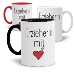 Diese Spruchtasse ist das perfekte Geschenk für Erzieherinnen zum Kita-Abschied und zum Schulbeginn. Verschenke die hochwertige Keramiktasse mit...