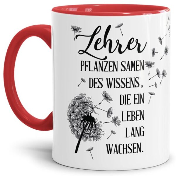 Diese Spruchtasse ist das perfekte Geschenk für Lehrer zum Abschied oder zum Schulwechsel. Verschenke die hochwertige Keramiktasse mit Spruch -...